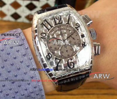 Perfect Replica Franck Muller Croco Cintree Curvex Chronograph Watch